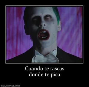 Cuando te rascas donde te pica