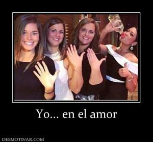 Yo... en el amor