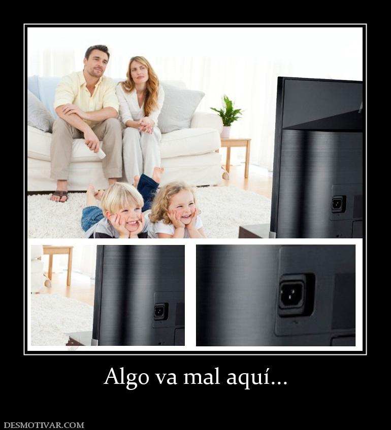 Algo va mal aquí...