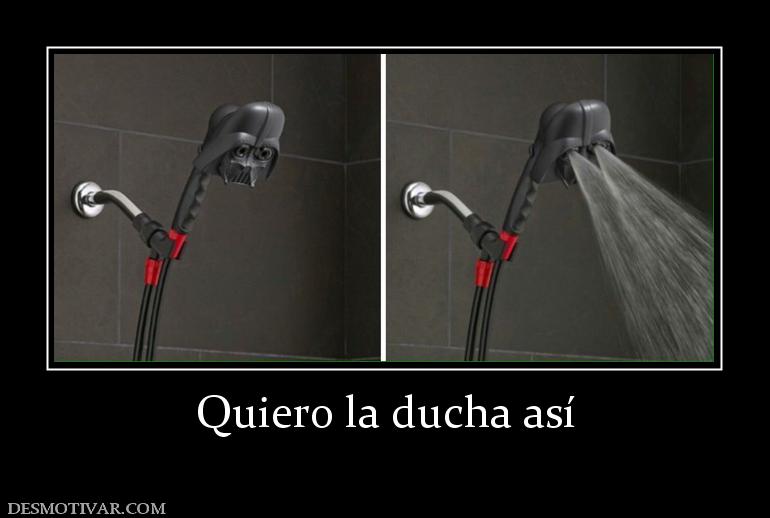 Quiero la ducha así