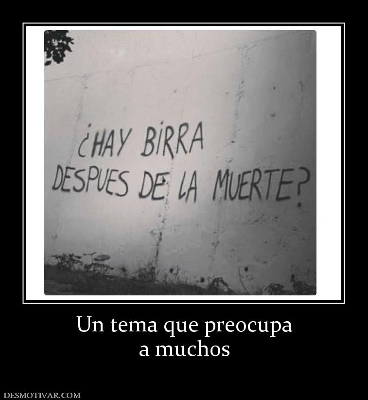 Un tema que preocupa a muchos