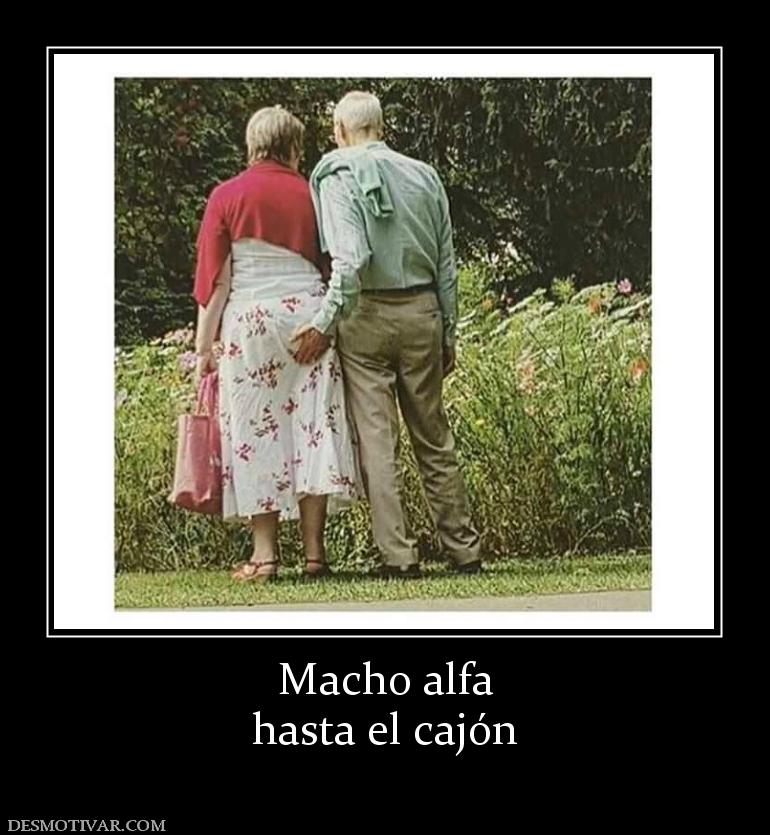 Macho alfa hasta el cajón