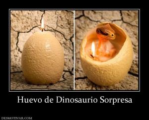 Huevo de Dinosaurio Sorpresa