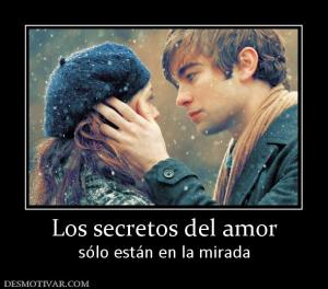 Los secretos del amor sólo están en la mirada