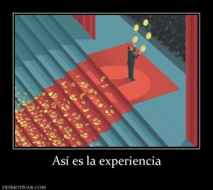 Así es la experiencia