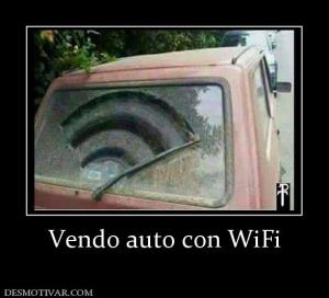 Vendo auto con WiFi