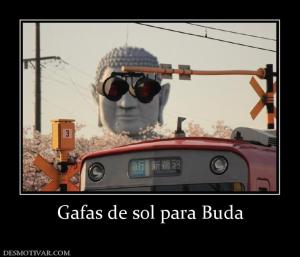 Gafas de sol para Buda