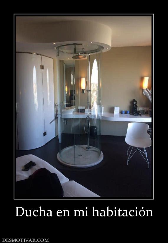 Ducha en mi habitación