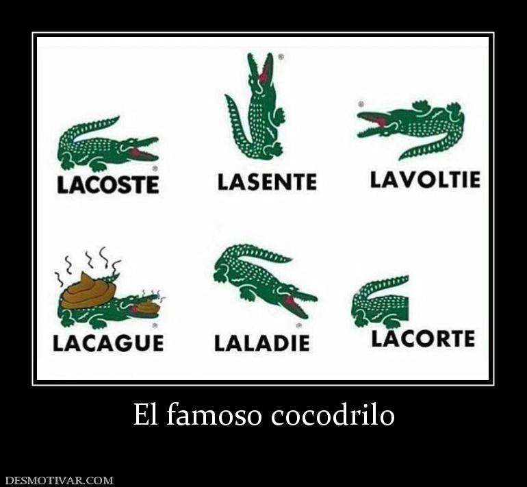 El famoso cocodrilo