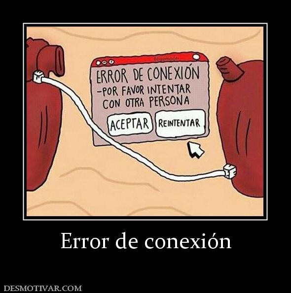 Error de conexión