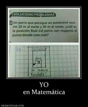 YO en Matemática