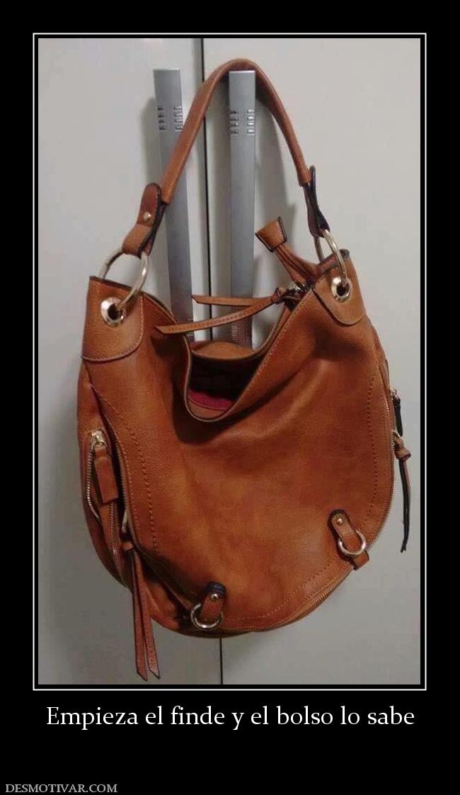 Empieza el finde y el bolso lo sabe