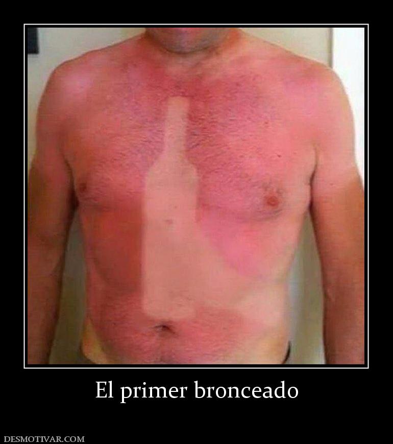 El primer bronceado