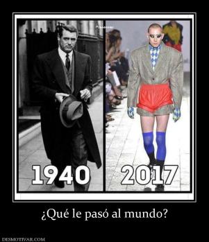 ¿Qué le pasó al mundo?