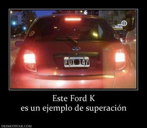 Este Ford K es un ejemplo de superación