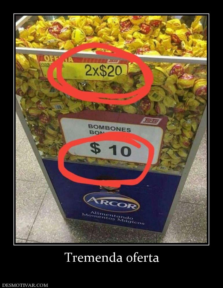 Tremenda oferta