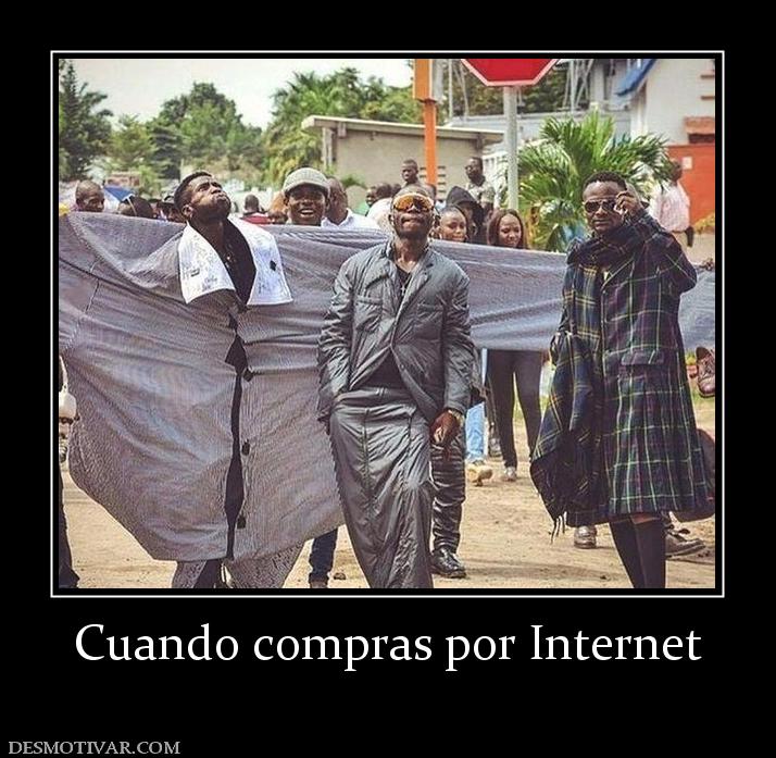 Cuando compras por Internet