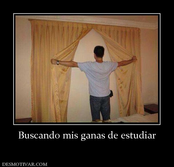 Buscando mis ganas de estudiar