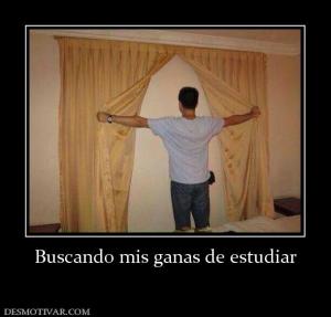 Buscando mis ganas de estudiar