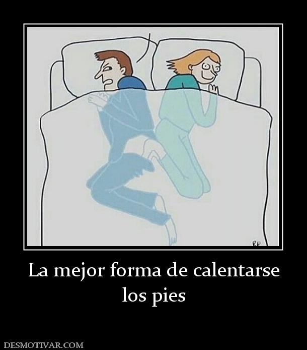 La mejor forma de calentarse los pies