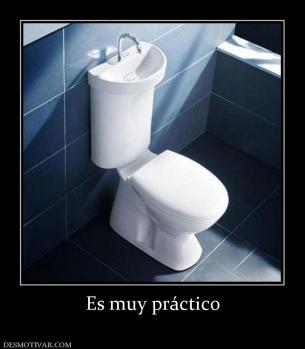 Es muy práctico
