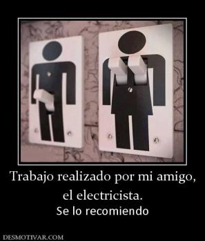 Trabajo realizado por mi amigo, el electricista. Se lo recomiendo