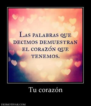 Tu corazón