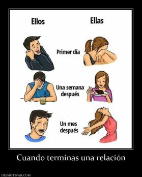 Cuando terminas una relación