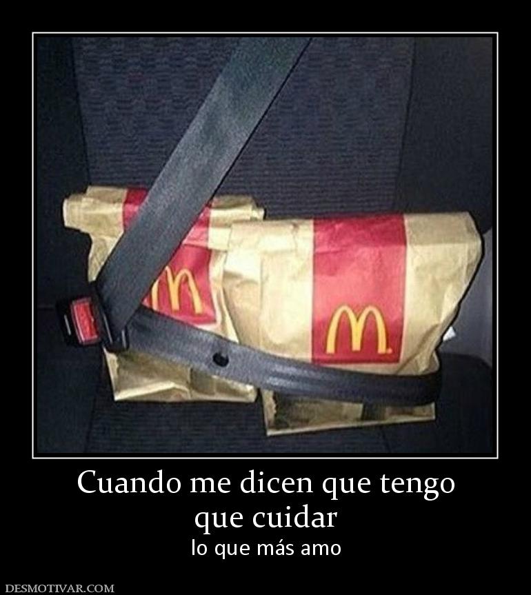 Cuando me dicen que tengo que cuidar lo que más amo