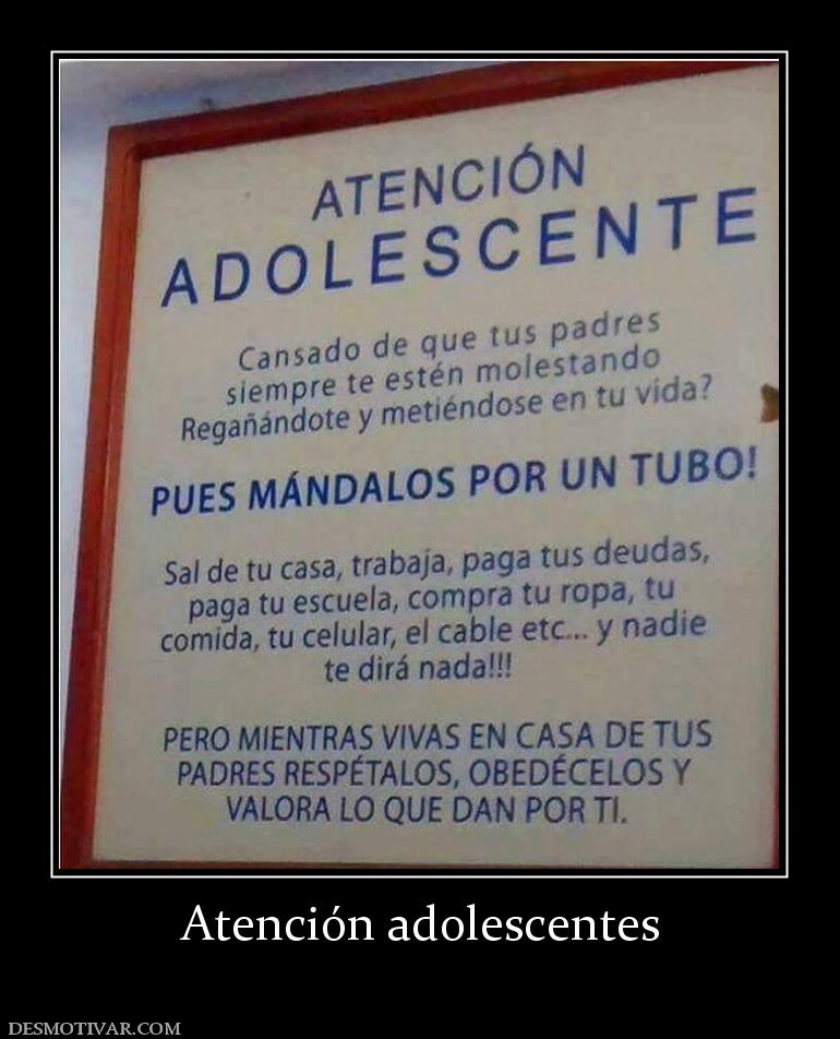 Atención adolescentes