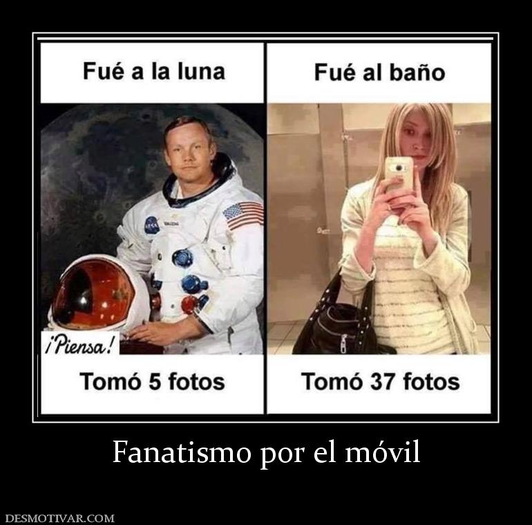 Fanatismo por el móvil