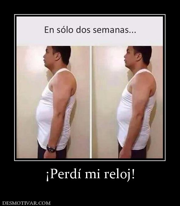 ¡Perdí mi reloj!