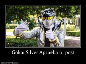 Gokai Silver Aprueba tu post