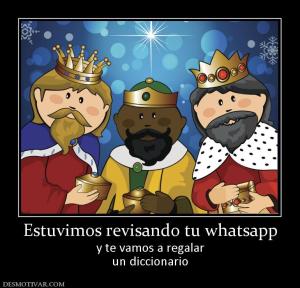 Estuvimos revisando tu whatsapp y te vamos a regalar un diccionario
