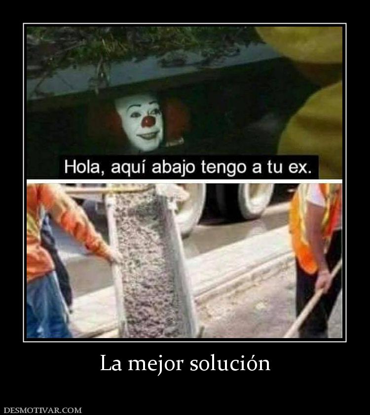 La mejor solución