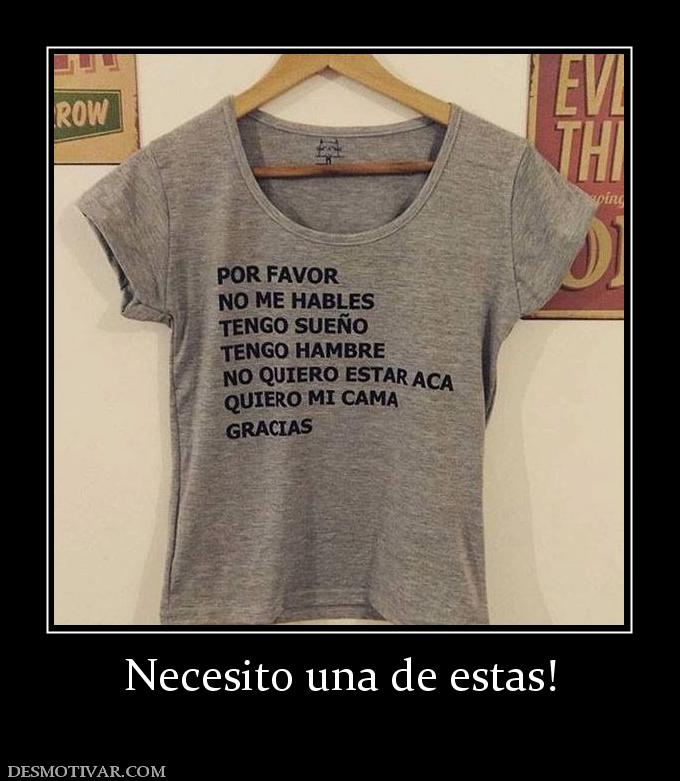 Necesito una de estas!