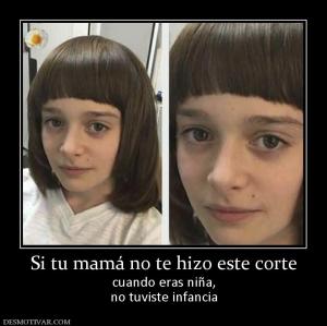 Si tu mamá no te hizo este corte cuando eras niña, no tuviste infancia