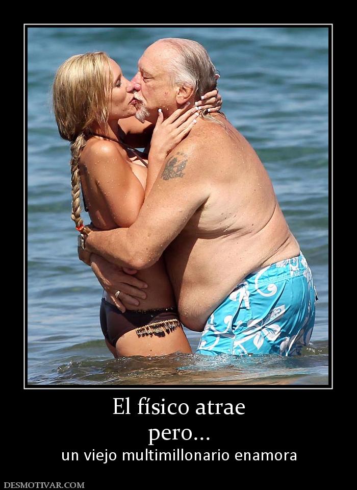El físico atrae pero... un viejo multimillonario enamora