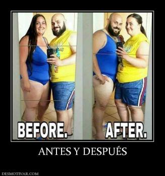 ANTES Y DESPUÉS