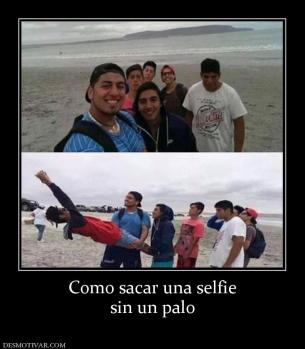 Como sacar una selfie sin un palo