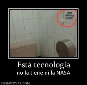 Está tecnología no la tiene ni la NASA