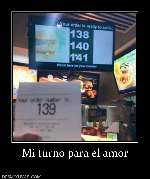 Mi turno para el amor