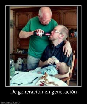 De generación en generación