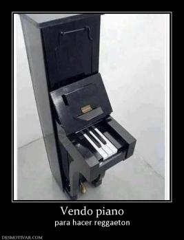 Vendo piano para hacer reggaeton