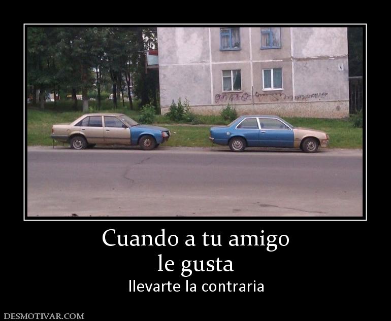 Cuando a tu amigo le gusta llevarte la contraria