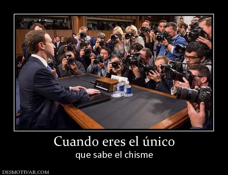 Cuando eres el único que sabe el chisme