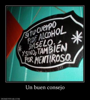 Un buen consejo