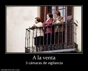 A la venta 3 cámaras de vigilancia