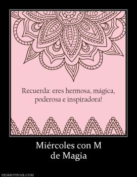 Miércoles con M de Magia