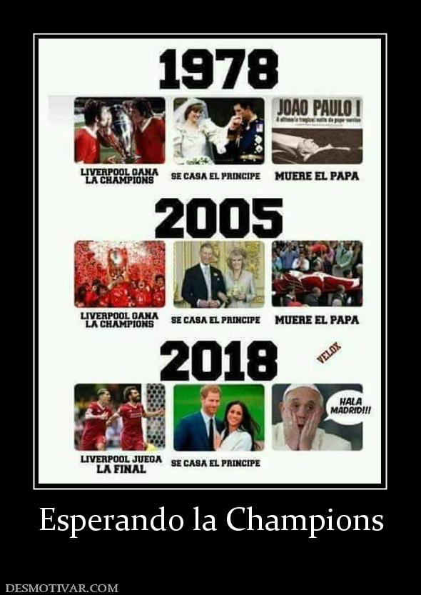 Esperando la Champions
